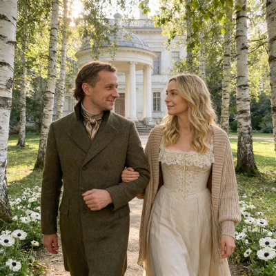 Дворянское гнездо: 19 век — AI промт для Seedream 4.5