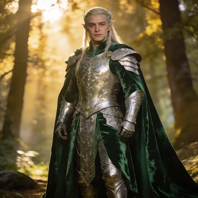 Эльфийский владыка в лесу — AI промт для Seedream 4.5