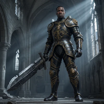 Эпический босс из Souls-like игр — AI промт для Nano Banana Pro