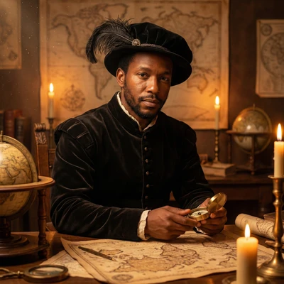 Эра великих открытий: Картограф — AI промт для Nano Banana Pro