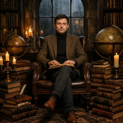 Эстетика «Dark Academia» — AI промт для GPT Image 1.5