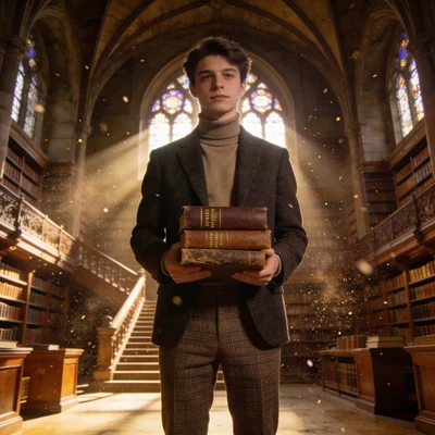 Эстетика «Dark Academia» — AI промт для Seedream 4.5