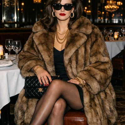 Эстетика «Mob Wife» (Жена мафиози) — AI промт для GPT Image 1.5