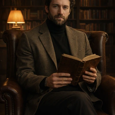 Эстетика старой библиотеки — AI промт для GPT Image 1.5