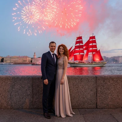 Фестиваль «Алые паруса» — AI промт для Nano Banana Pro