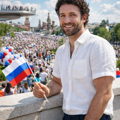 Фестиваль: День России — AI промт для GPT Image 1.5