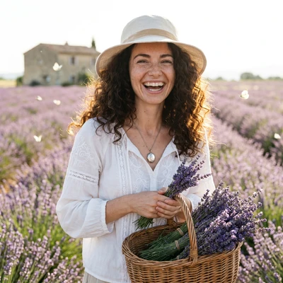 Фестиваль Лаванды в Провансе — AI промт для Nano Banana Pro