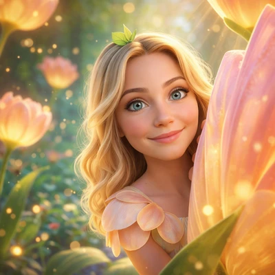 Фея Весеннего Сада — AI промт для GPT Image 1.5