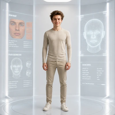Генерация личности: Цифровой анализ — AI промт для GPT Image 1.5