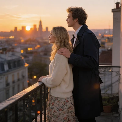 Герои Романтической Кинодрамы — AI промт для Seedream 4.5