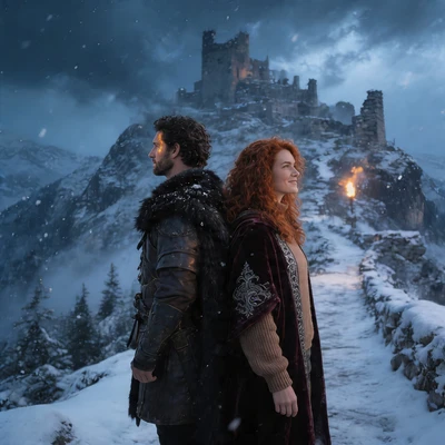 Герои Севера: Фэнтези-Сага — AI промт для Seedream 4.5