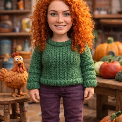 Героиня из сказки Aardman — AI промт для GPT Image 1.5