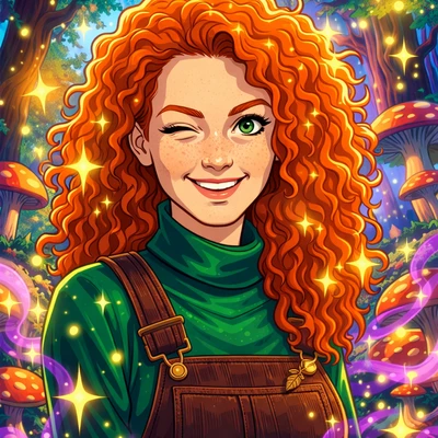 Героиня мультфильма 90-х — AI промт для GPT Image 1.5