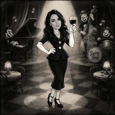 Героиня Мультфильмов 1930-х — AI промт для GPT Image 1.5