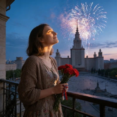 Героиня Весны 1945 года — AI промт для Seedream 4.5