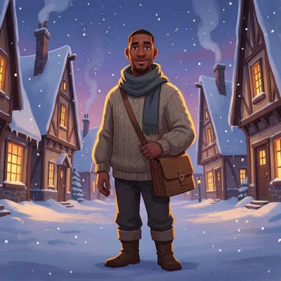 Герой аниме в стиле «Klaus» — AI промт для Nano Banana Pro