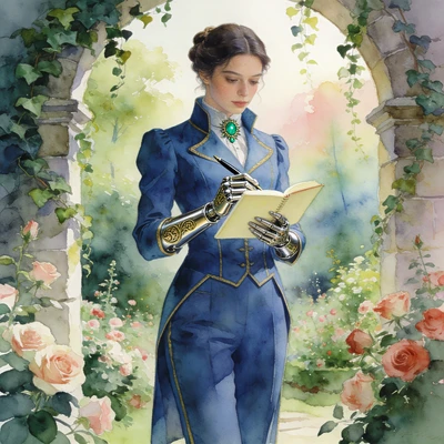 Герой аниме «Вайолет Эвергарден» — AI промт для Seedream 4.5