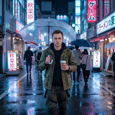 Герой городского аниме — AI промт для Nano Banana Pro