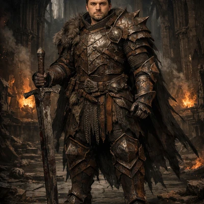 Герой игры в стиле Elden Ring — AI промт для GPT Image 1.5