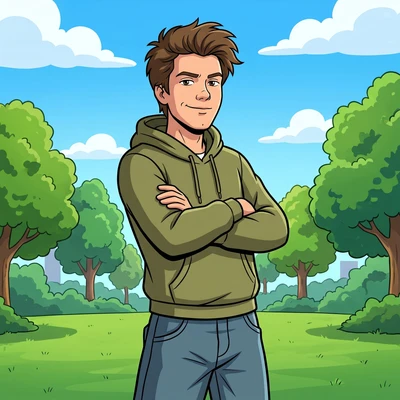 Герой мультфильма 90-х — AI промт для Nano Banana Pro