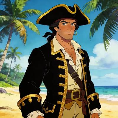 Герой мультфильма «Остров сокровищ» — AI промт для Seedream 4.5