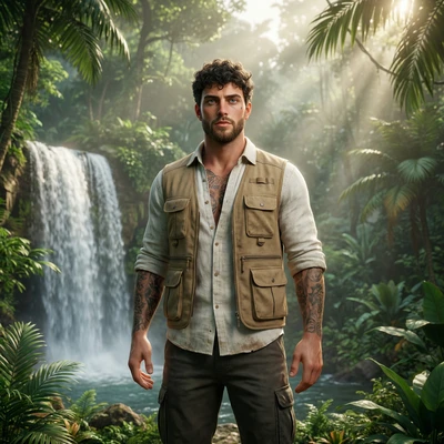 Герой приключенческой анимации — AI промт для Nano Banana Pro