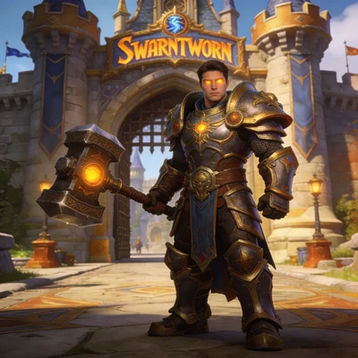 Герой в мире World of Warcraft — AI промт для Seedream 4.5