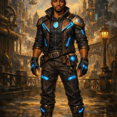 Герой в стиле мультсериала «Аркейн» — AI промт для GPT Image 1.5