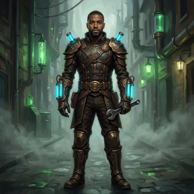 Герой в стиле мультсериала «Аркейн» — AI промт для Nano Banana Pro