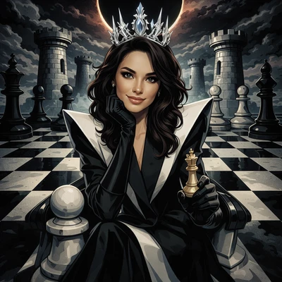Герцогиня Шахматного Королевства — AI промт для GPT Image 1.5
