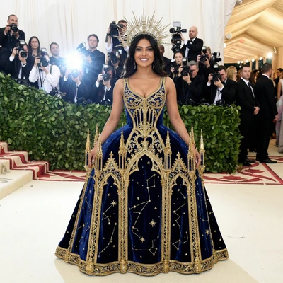 Гость бала в стиле «Мет Гала» — AI промт для Nano Banana Pro