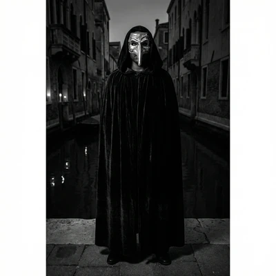 Гость на балу в стиле «Венецианский Нуар» — AI промт для Nano Banana Pro