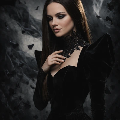 Готический нео-нуар в стиле Чоу — AI промт для GPT Image 1.5