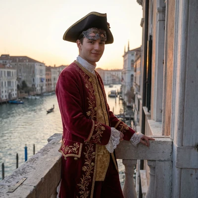 Гранд-мастер Венецианского карнавала — AI промт для Nano Banana Pro