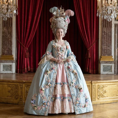 Гранд-опера в стиле Марии Антуанетты — AI промт для Nano Banana Pro