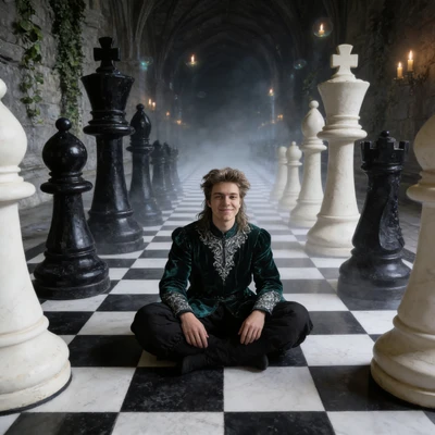 Гроссмейстер Зачарованного Зала — AI промт для Seedream 4.5