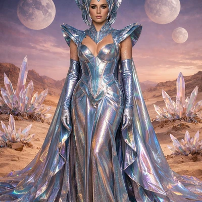 Инопланетная высокая мода — AI промт для GPT Image 1.5