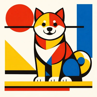 Интерьерный кот в стиле Баухаус — AI промт для GPT Image 1.5