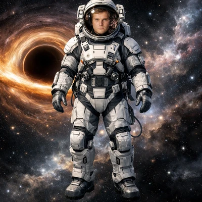 Исследователь глубокого космоса — AI промт для GPT Image 1.5