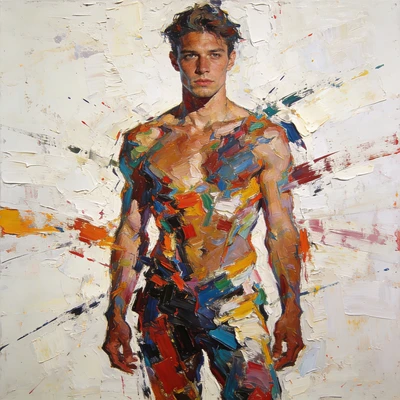 Картина в стиле экспрессионизма — AI промт для Seedream 4.5