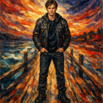 Картина в стиле экспрессионизма — AI промт для GPT Image 1.5