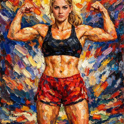 Картина в стиле экспрессионизма — AI промт для GPT Image 1.5