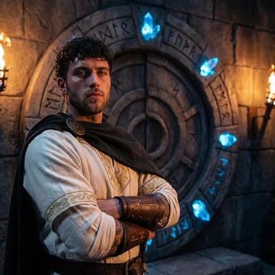 Хранитель древнего ковчега — AI промт для Nano Banana Pro