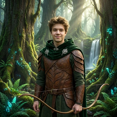 Хранитель Изумрудного Леса — AI промт для Nano Banana Pro