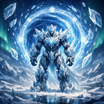 Хранитель ледяного портала — AI промт для GPT Image 1.5