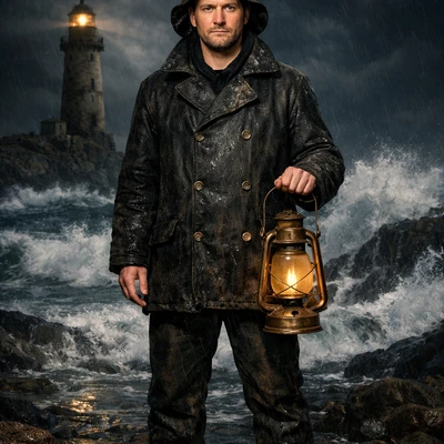 Хранитель заброшенного маяка — AI промт для GPT Image 1.5