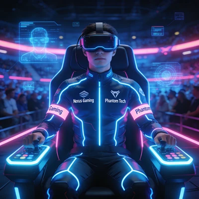 Кибер-атлет турнира 2099 — AI промт для Seedream 4.5