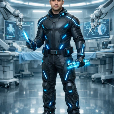 Кибер-хирург будущего — AI промт для GPT Image 1.5