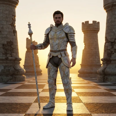 Король или Королева шахматного мира — AI промт для Nano Banana Pro