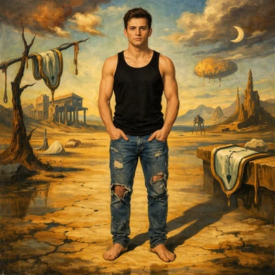 Кошмар в стиле сюрреализма Дали — AI промт для GPT Image 1.5